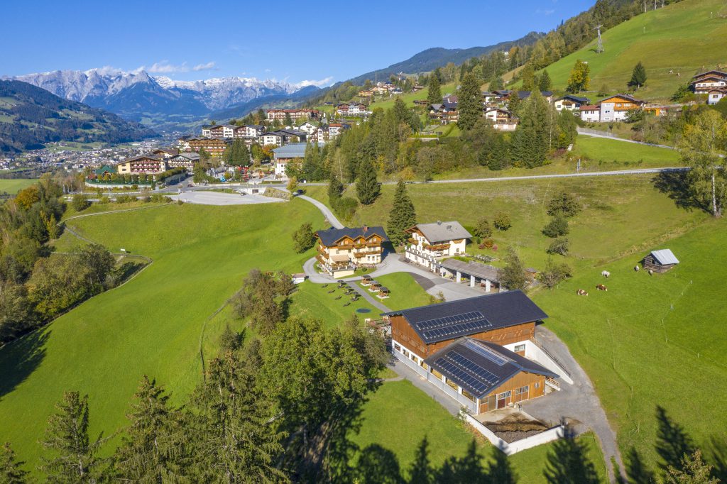 Families Enjoy Summer Vacation at Child-Friendly Farm with Animals in Salzburger Land